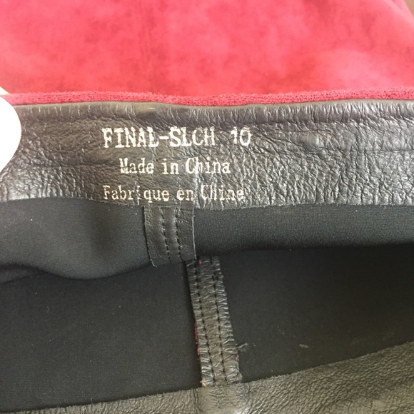 Jeffrey Campbell Burgundy Suede Knee Boots 10 - Picture 6 of 11